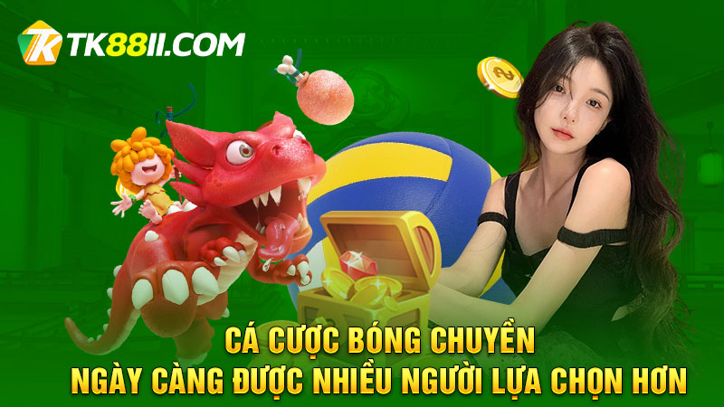 Cá cược bóng chuyền ngày càng được nhiều người lựa chọn hơn