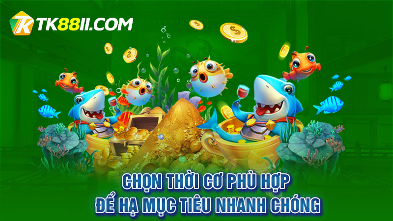 Chọn thời cơ phù hợp để hạ mục tiêu nhanh chóng